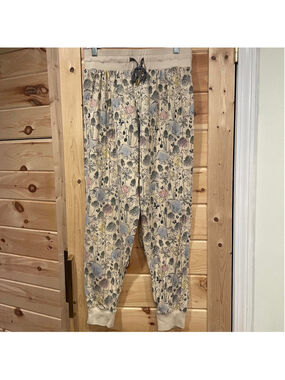 Disney Eeyore Patterned Women's Casual Pants Medium
